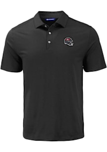 Cutter and Buck Tampa Bay Buccaneers Mens Black Helmet Coastline Eco Short Sleeve Polo