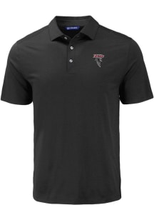 Cutter and Buck Atlanta Falcons Mens Black Historic Coastline Eco Short Sleeve Polo