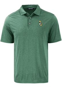 Cutter and Buck Green Bay Packers Mens Green Historic Coastline Eco Short Sleeve Polo