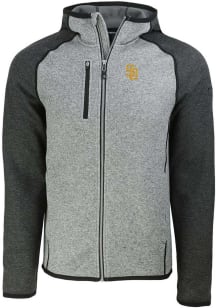 Cutter and Buck San Diego Padres Mens Grey Mainsail Light Weight Jacket