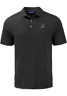 Cutter and Buck Arizona Diamondbacks Mens Black City Connect Coastline Eco Short Sleeve Polo