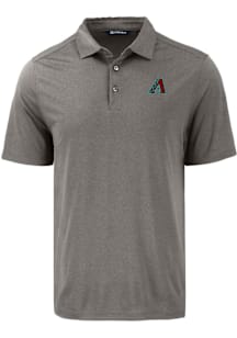 Cutter and Buck Arizona Diamondbacks Mens Grey Coastline Eco Short Sleeve Polo