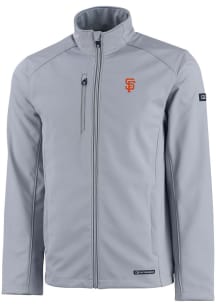 Cutter and Buck San Francisco Giants Mens Grey Evoke Light Weight Jacket