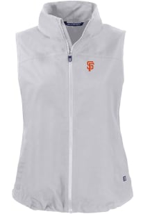 Cutter and Buck San Francisco Giants Womens Grey Charter Vest