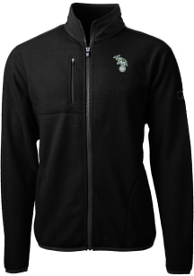 Cutter and Buck Oakland Athletics Mens Black Cooperstown Cascade Sherpa Light Weight Jacket