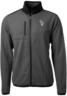 Cutter and Buck Oakland Athletics Mens Grey Cooperstown Cascade Sherpa Light Weight Jacket