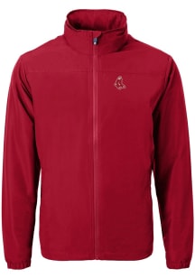 Cutter and Buck Boston Red Sox Mens Cardinal Cooperstown Charter Eco Light Weight Jacket