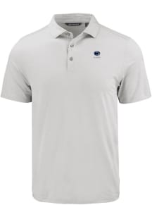 Mens Penn State Nittany Lions Charcoal Cutter and Buck Alumni Coastline Eco Short Sleeve Polo Sh..