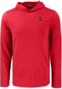 Cutter and Buck Alabama Crimson Tide Mens Red Vault Coastline Eco Long Sleeve Hoodie