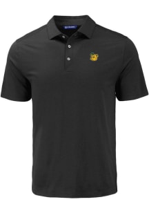 Cutter and Buck Baylor Bears Mens Black Vault Sailor Coastline Eco Short Sleeve Polo