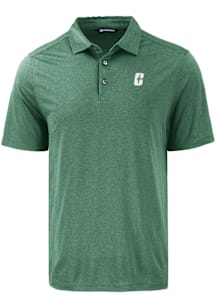 Cutter and Buck UNCC 49ers Mens Green Coastline Eco Short Sleeve Polo
