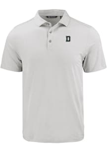 Cutter and Buck Dartmouth Big Green Mens Charcoal Coastline Eco Short Sleeve Polo