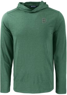 Cutter and Buck Dartmouth Big Green Mens Green Coastline Eco Long Sleeve Hoodie