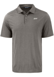 Cutter and Buck Eastern Kentucky Colonels Mens Grey Coastline Eco Short Sleeve Polo