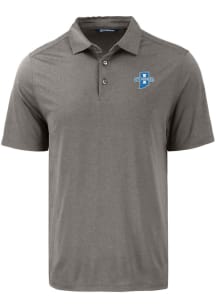 Cutter and Buck Indiana State Sycamores Mens Grey Coastline Eco Short Sleeve Polo