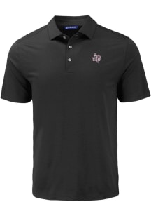 Cutter and Buck Texas Southern Tigers Mens Black Coastline Eco Short Sleeve Polo