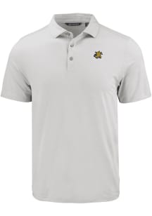 Cutter and Buck Wichita State Shockers Mens Charcoal Coastline Eco Short Sleeve Polo