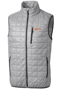 Cutter and Buck Idaho State Bengals Big and Tall Grey Rainier PrimaLoft Mens Vest