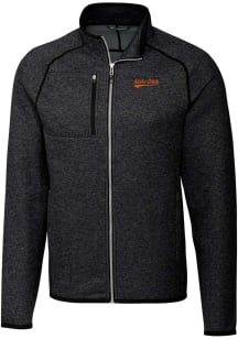 Cutter and Buck Idaho State Bengals Mens Charcoal Mainsail Big and Tall Light Weight Jacket
