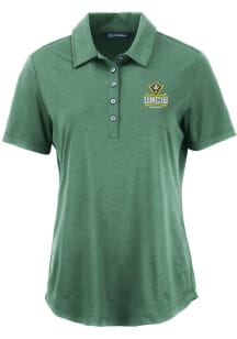 Cutter and Buck UNCW Seahawks Womens Green Coastline Eco Short Sleeve Polo Shirt