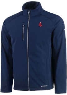 Cutter and Buck Boston Red Sox Mens Navy Blue Cooperstown Evoke Light Weight Jacket