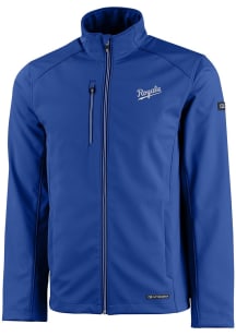 Cutter and Buck Kansas City Royals Mens Blue Cooperstown Evoke Light Weight Jacket