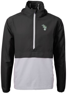 Cutter and Buck Oakland Athletics Mens Black Cooperstown Charter Eco Pullover Jackets