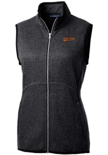 Cutter and Buck Idaho State Bengals Womens Charcoal Mainsail Vest