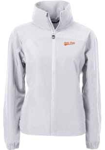 Cutter and Buck Idaho State Bengals Womens Grey Charter Eco Light Weight Jacket