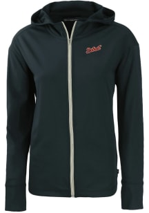Cutter and Buck Detroit Tigers Womens Navy Blue Cooperstown Daybreak Light Weight Jacket