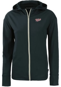 Cutter and Buck Minnesota Twins Womens Navy Blue Cooperstown Daybreak Light Weight Jacket