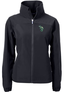 Cutter and Buck Oakland Athletics Womens Black Cooperstown Charter Eco Light Weight Jacket