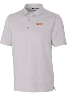 Cutter and Buck Idaho State Bengals Mens Grey Forge Short Sleeve Polo