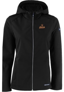 Cutter and Buck Houston Astros Womens Black Cooperstown Evoke Light Weight Jacket