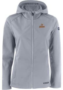 Cutter and Buck Houston Astros Womens Charcoal Cooperstown Evoke Light Weight Jacket