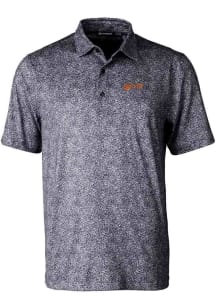 Cutter and Buck Idaho State Bengals Mens Black Pike Short Sleeve Polo