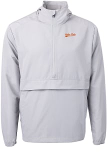 Cutter and Buck Idaho State Bengals Mens Grey Charter Eco Pullover Jackets