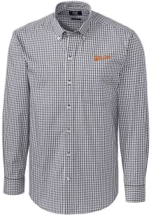 Cutter and Buck Idaho State Bengals Mens Charcoal Easy Care Long Sleeve Dress Shirt