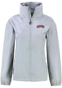 Cutter and Buck Delaware State Hornets Womens Grey Charter Eco Light Weight Jacket