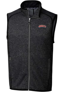 Cutter and Buck Delaware State Hornets Mens Charcoal Mainsail Sleeveless Jacket