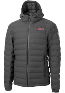 Cutter and Buck Delaware State Hornets Mens Grey Mission Ridge Repreve Filled Jacket