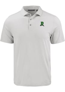 Cutter and Buck Dayton Dragons Mens Charcoal Coastline Eco Short Sleeve Polo