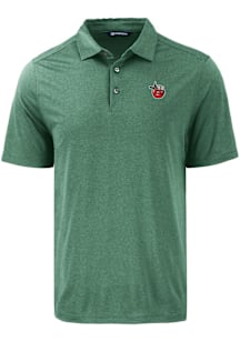 Cutter and Buck Fort Wayne TinCaps Mens Green Coastline Eco Short Sleeve Polo