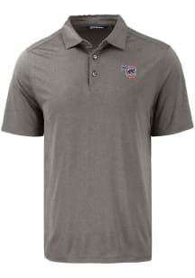 Cutter and Buck Iowa Cubs Mens Grey Coastline Eco Short Sleeve Polo