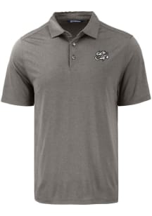 Cutter and Buck Omaha Storm Chasers Mens Grey Coastline Eco Short Sleeve Polo