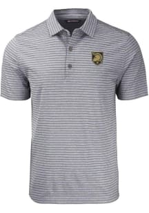 Cutter and Buck Army Black Knights Black Forge Heather Stripe Big and Tall Polo