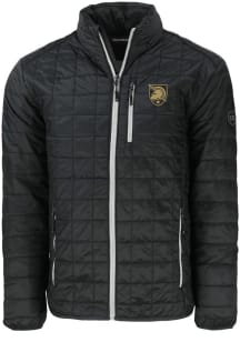 Cutter and Buck Army Black Knights Mens Black Rainier PrimaLoft Big and Tall Lined Jacket