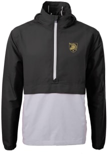 Cutter and Buck Army Black Knights Mens Black Charter Eco Pullover Jackets