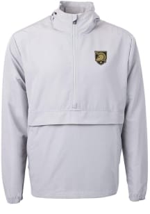 Cutter and Buck Army Black Knights Mens Grey Charter Eco Pullover Jackets