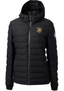 Cutter and Buck Army Black Knights Womens Black Mission Ridge Repreve Filled Jacket
